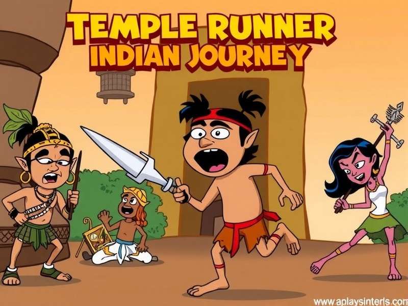 Temple Runner Indian Journey Characters